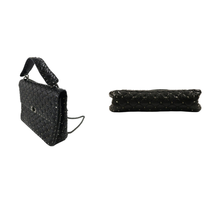Valentino Gravani Rockstud Spike Shoulder Bag 2-Way
