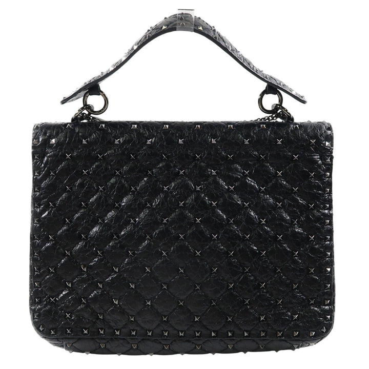 Valentino Gravani Rockstud Spike Shoulder Bag 2-Way