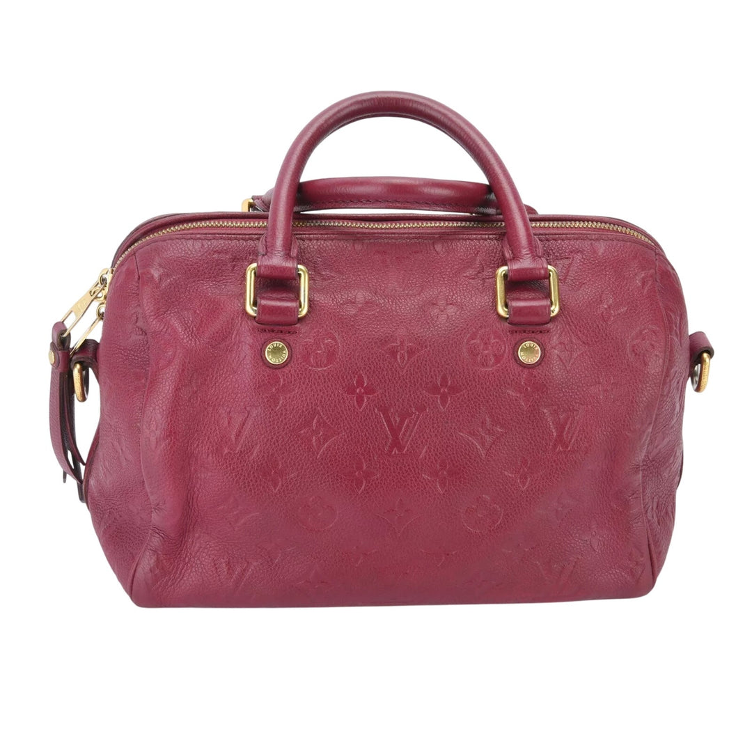 Louis Vuitton Speedy 25 Empreinte Bandouliere Shoulder Bag 2-Way