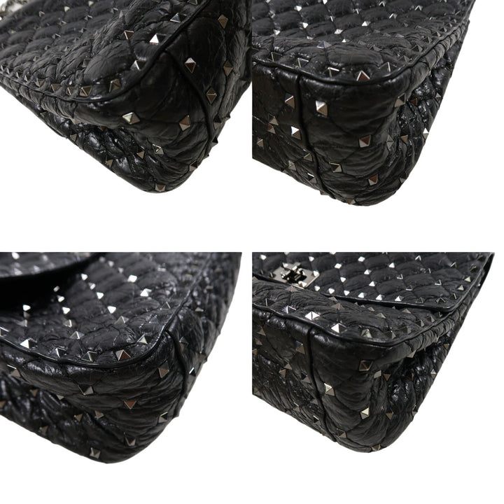 Valentino Gravani Rockstud Spike Shoulder Bag 2-Way
