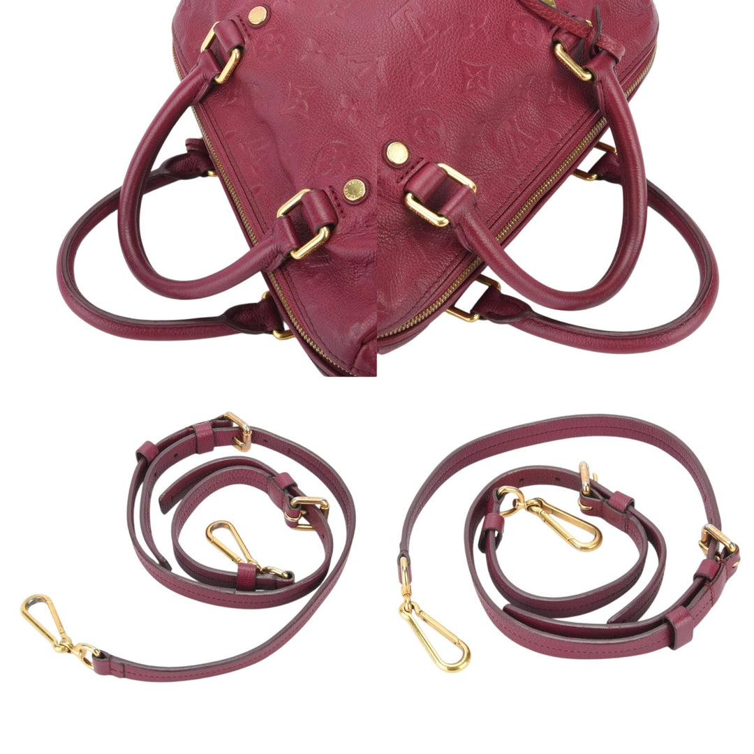 Louis Vuitton Speedy 25 Empreinte Bandouliere Shoulder Bag 2-Way