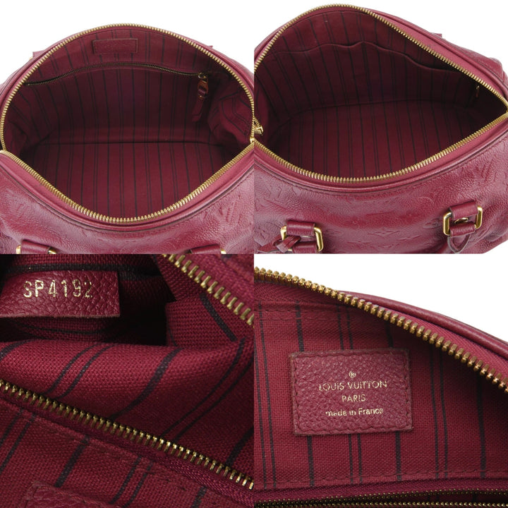 Louis Vuitton Speedy 25 Empreinte Bandouliere Shoulder Bag 2-Way