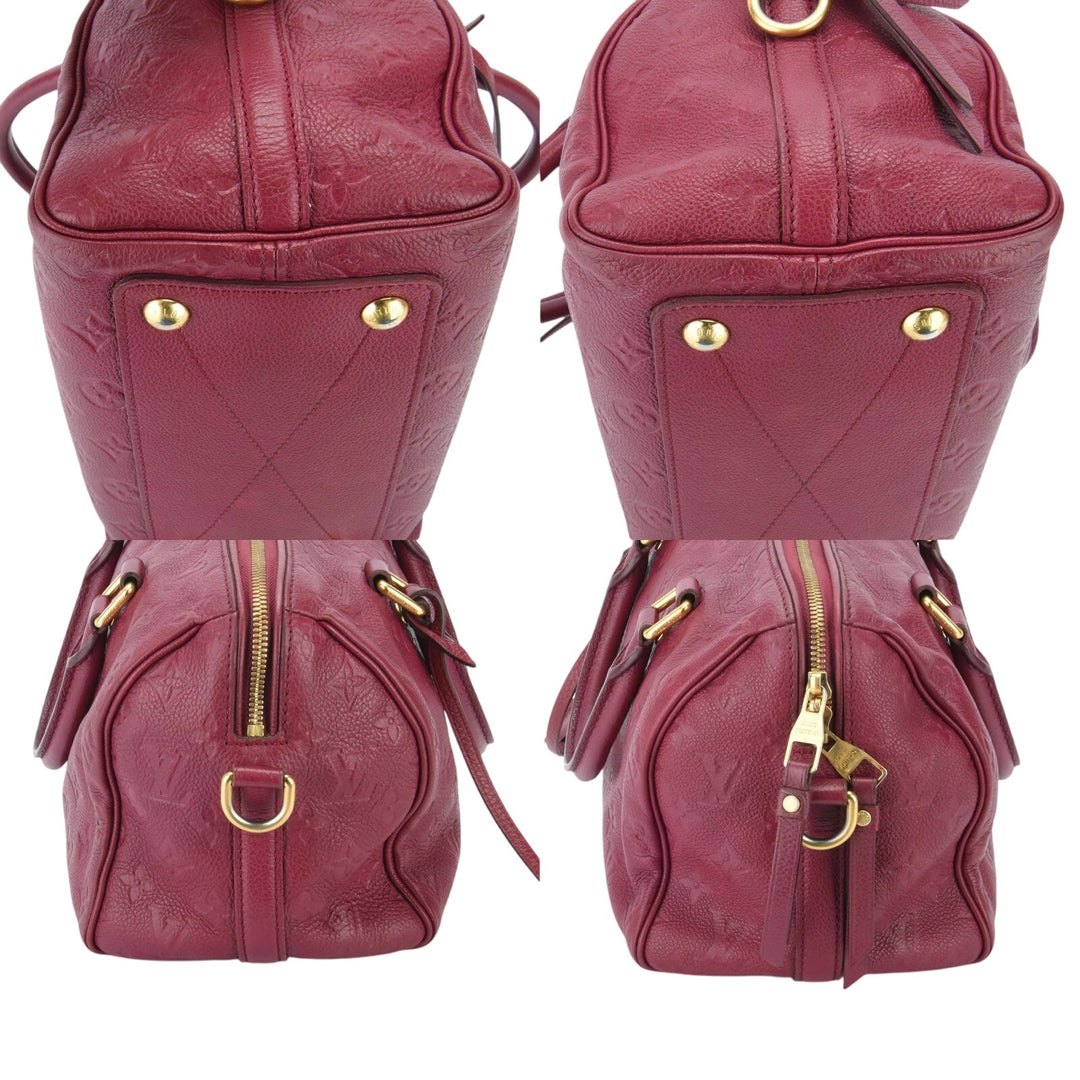 Louis Vuitton Speedy 25 Empreinte Bandouliere Shoulder Bag 2-Way